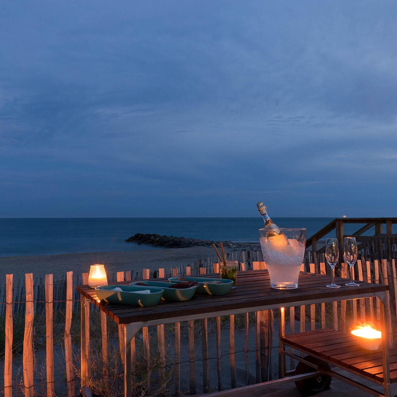 Services face à la mer chambres maison hôtes luxe prestige Frontignan Bassin de Thau Sète