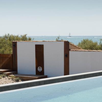 Détails extérieurs de la Villa Miramar Maison d'hôtes Luxe Méditerranée Frontignan Sète Bassin de Thau 