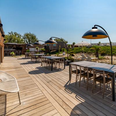 Détails extérieurs de la Villa Miramar Maison d'hôtes Luxe Méditerranée Frontignan Sète Bassin de Thau 