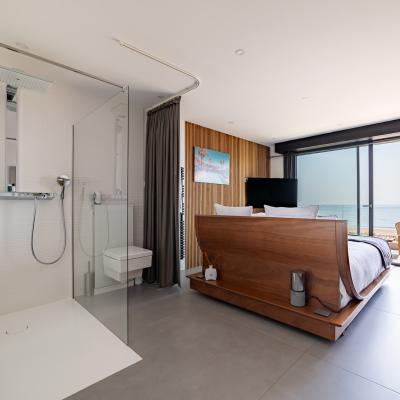 La chambre Miramar #1 - Villa Miramar Maison d'hôtes Luxe Méditerranée Frontignan Sète Bassin de Thau 