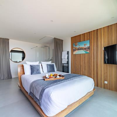 La chambre Miramar #1 - Villa Miramar Maison d'hôtes Luxe Méditerranée Frontignan Sète Bassin de Thau 