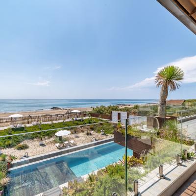 La chambre Miramar #1 et sa terrasse vue mer - Villa Miramar Maison d'hôtes Luxe Méditerranée Frontignan Sète Bassin de Thau 