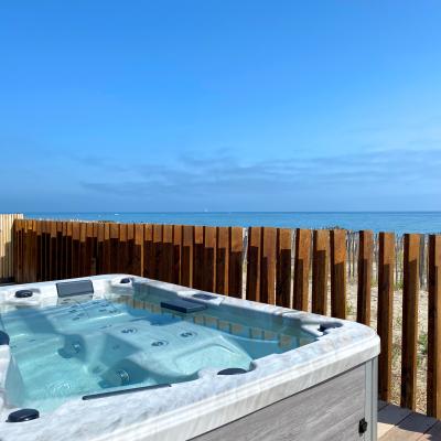 Le jacuzzi face à la mer - Villa Miramar Maison d'hôtes Luxe Méditerranée Frontignan Sète Bassin de Thau 