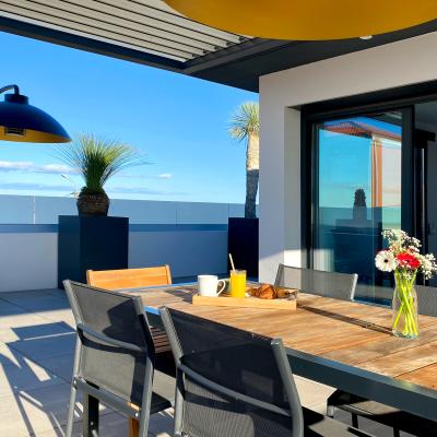 Location Appartement Miramar Maison d'hôtes Luxe Méditerranée Frontignan Sète Bassin de Thau 