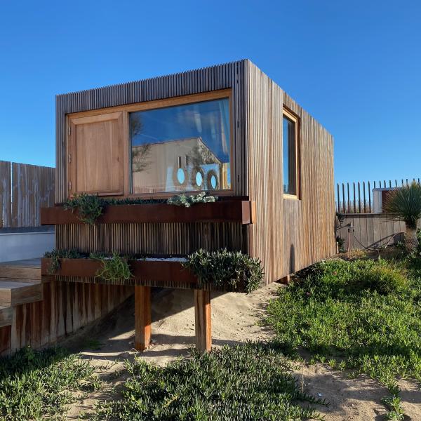 Cabane insolite luxe charme proche Sète à Frontignan, Bassin de Thau, chambres hôtes 5 épis Gîtes de France